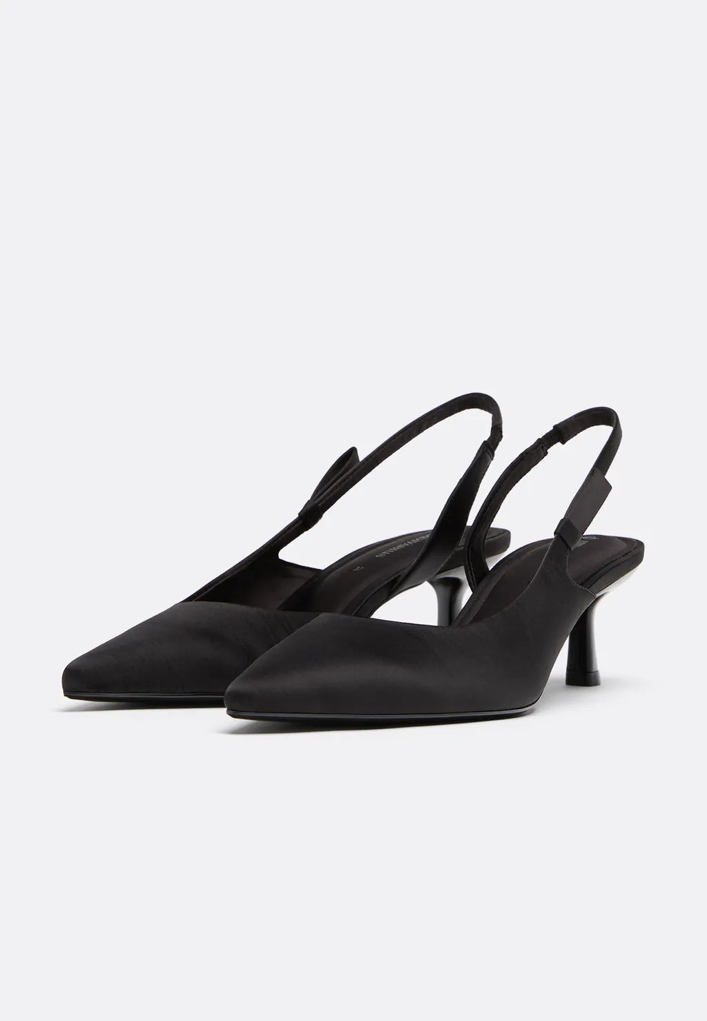 Zapato Tacón Destalonado Lazo