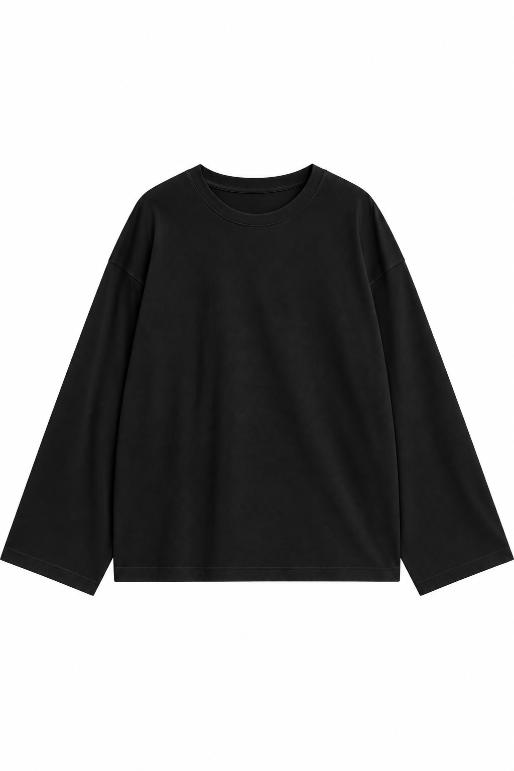 HYM Camiseta de Manga Larga Relaxed Fit