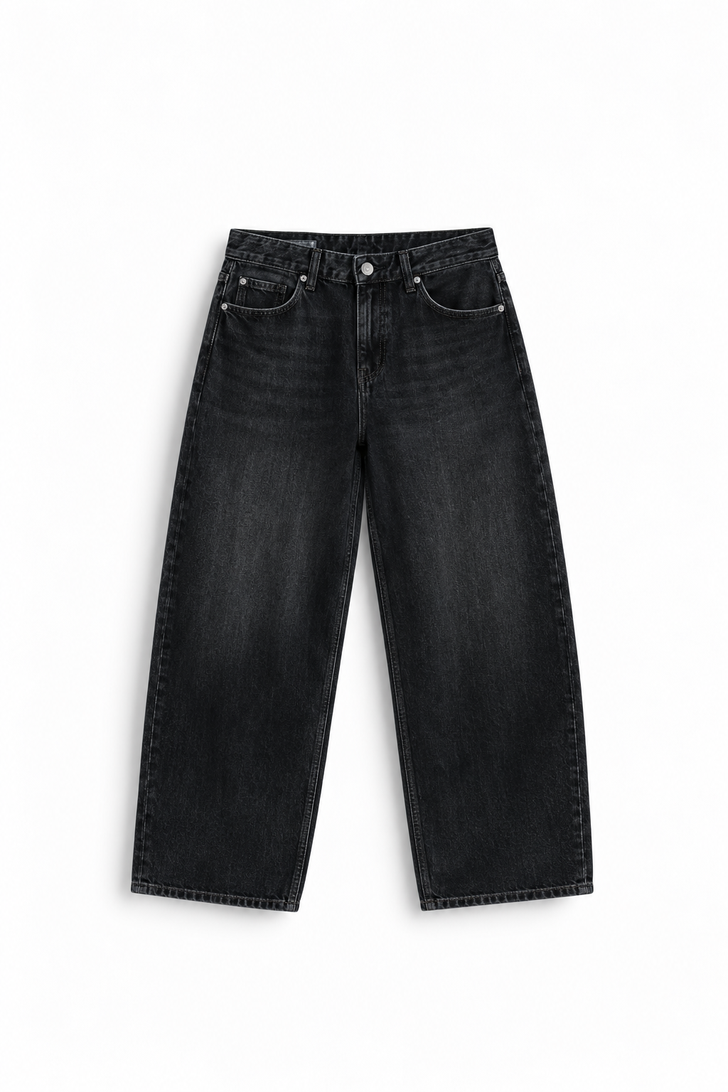 VAQUEROS BARREL FIT - NEGRO LAVADO