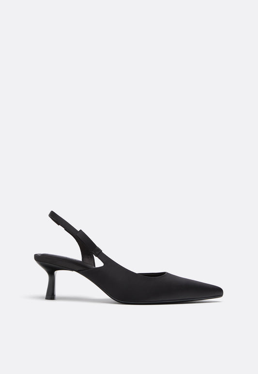 Zapato Tacón Destalonado Lazo