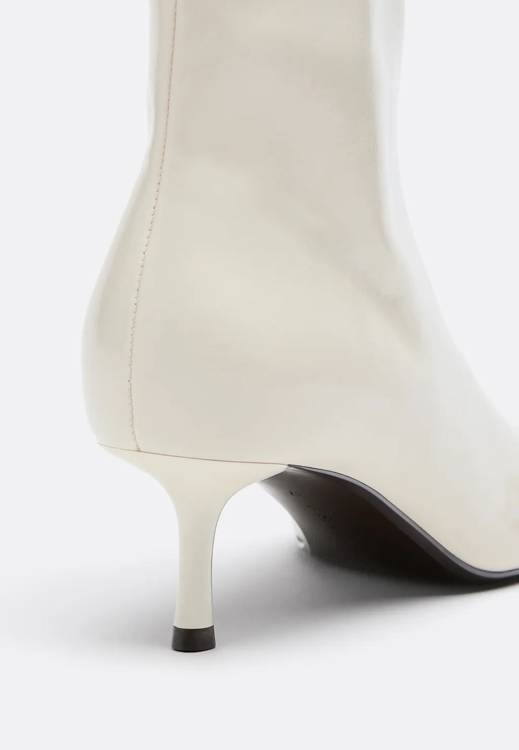 Botines Tacón Kitten Efecto Piel