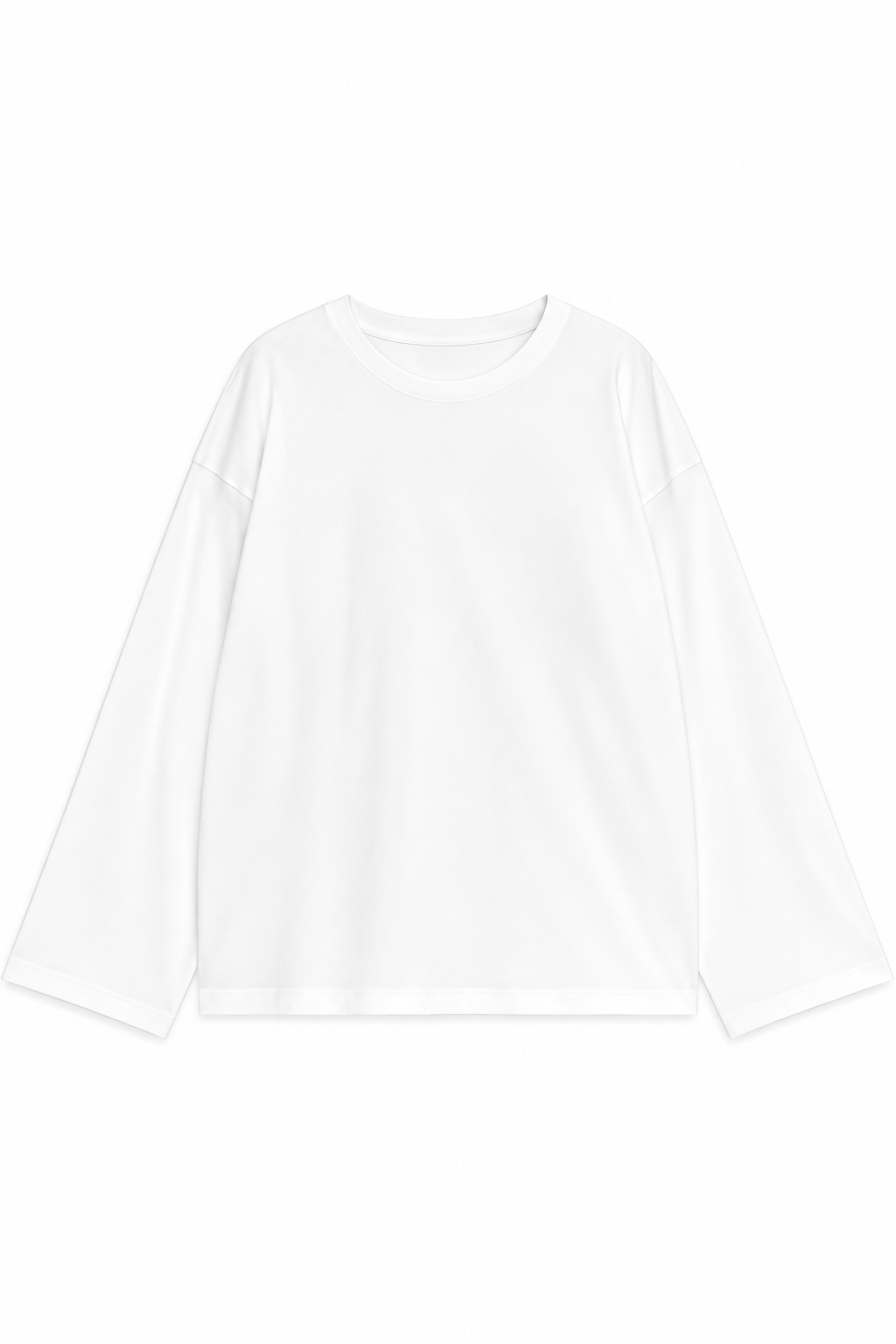 HYM Camiseta de Manga Larga Relaxed Fit