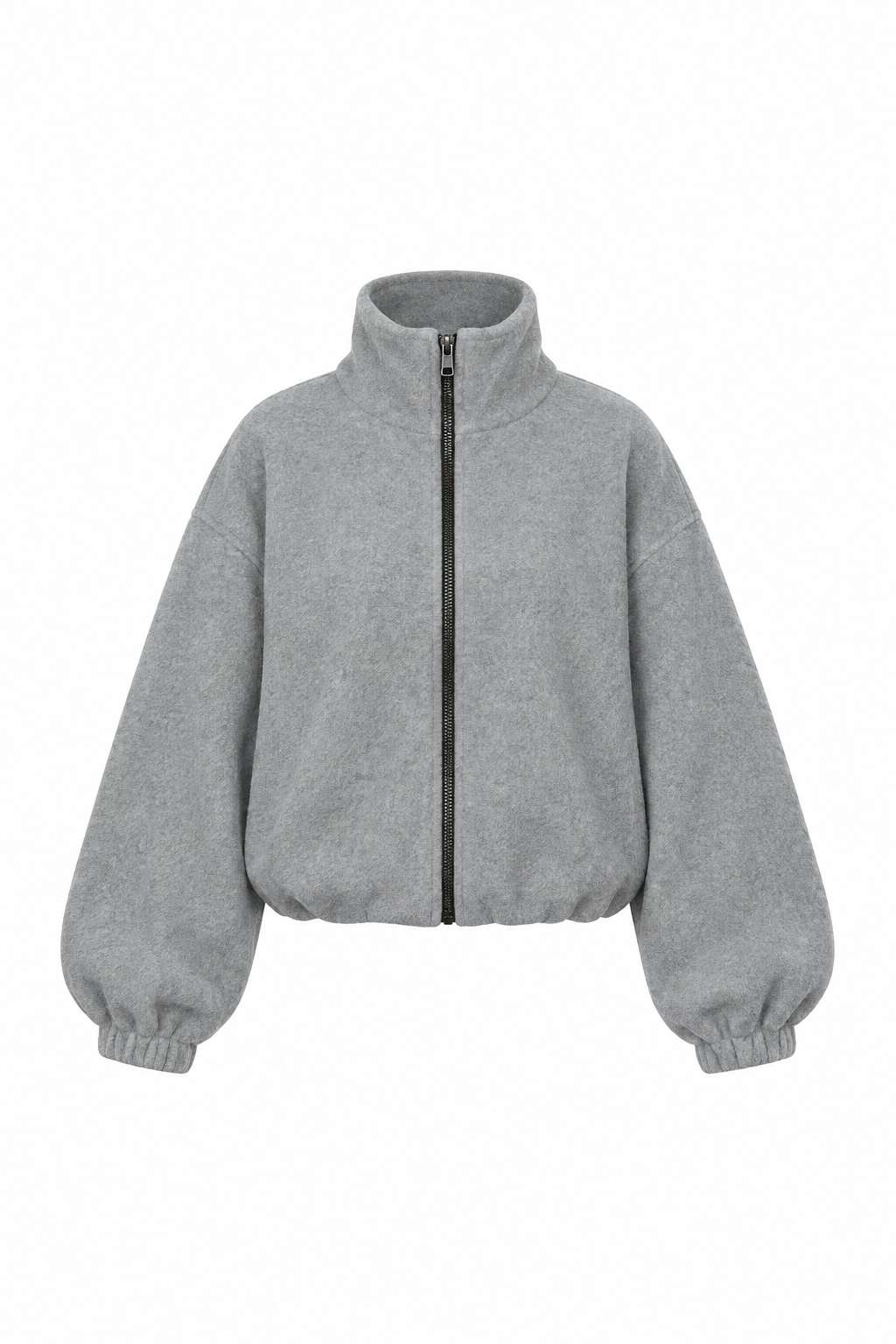 Cazadora Olysa de Forro Polar con Cuello Alto