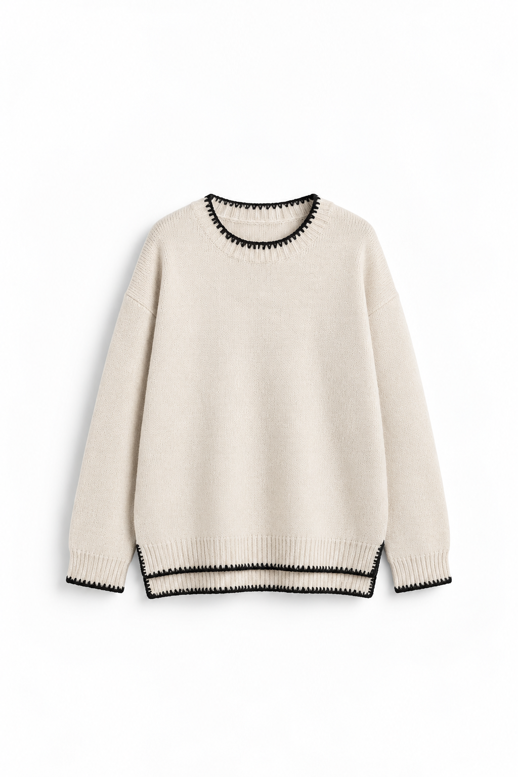JERSEY DE PUNTO CON BORDADO FESTÓN