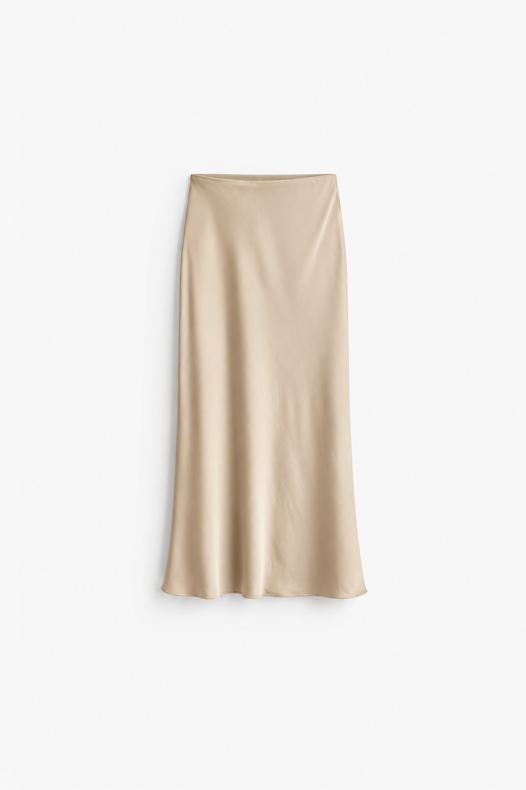FALDA MIDI - CREMA