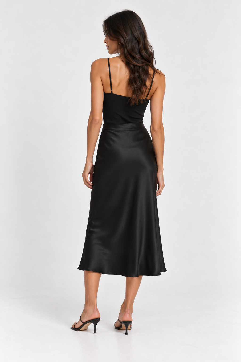 FALDA MIDI - NEGRA