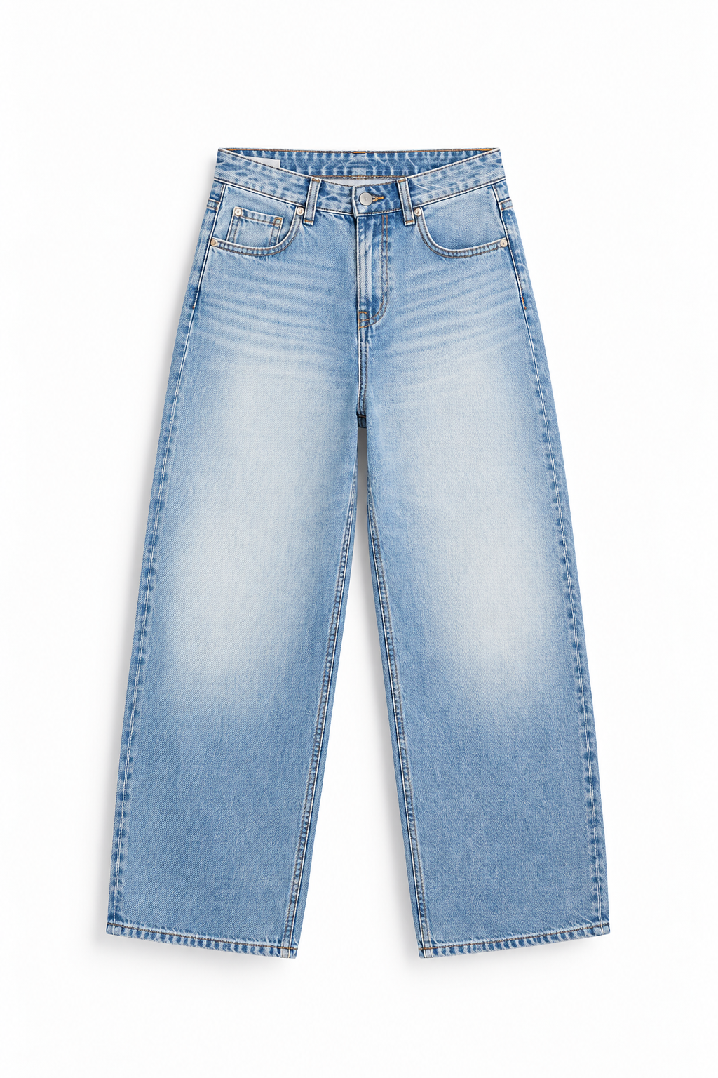 VAQUEROS BARREL FIT - AZUL MEDIO CLÁSICO