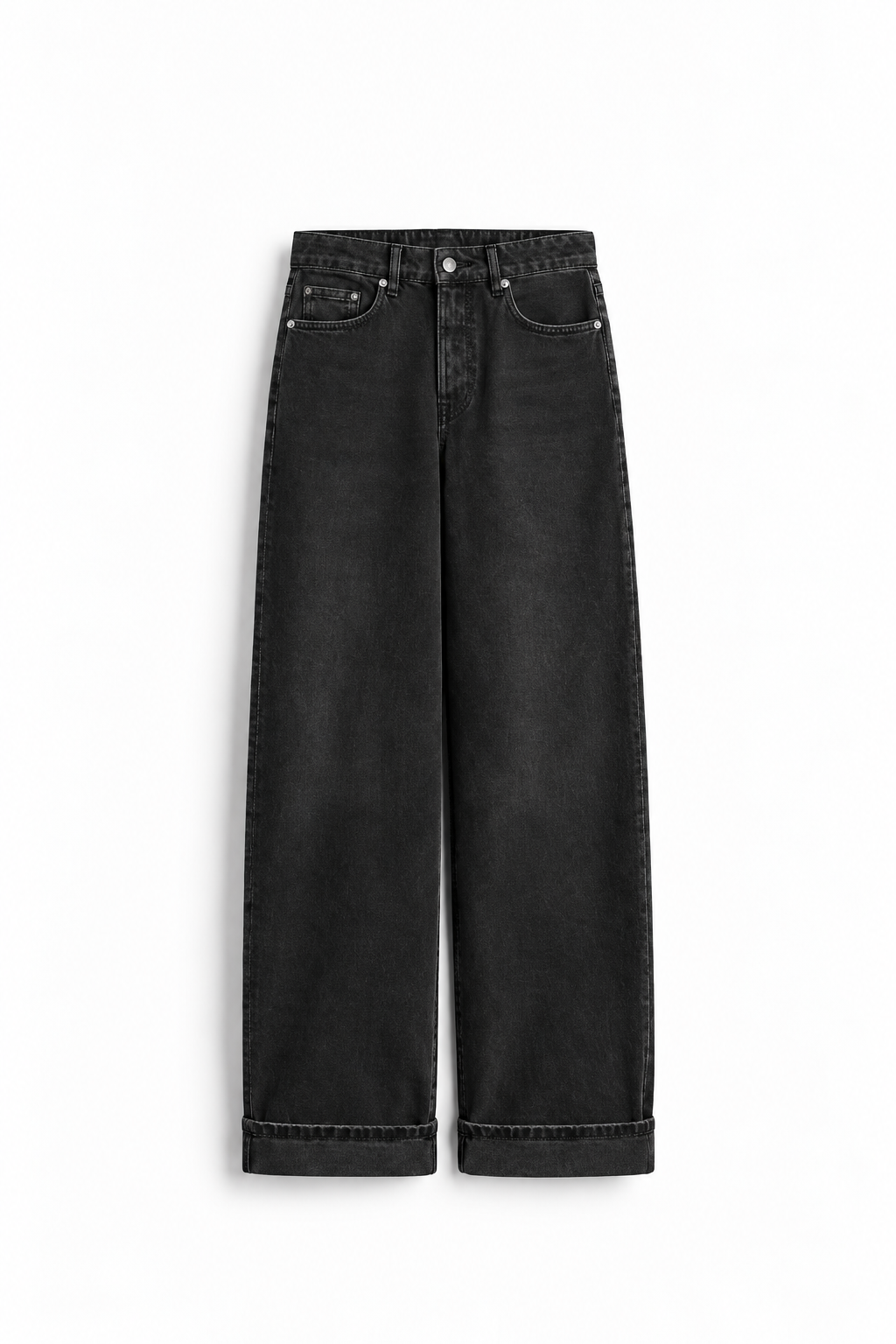 VAQUEROS BAGGY TIRO REGULAR NEGRO